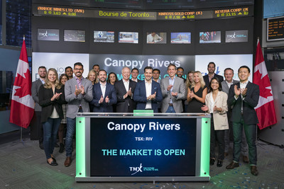 Canopy Rivers Inc. Opens the Market (CNW Group/TMX Group Limited)