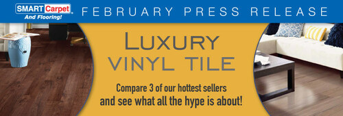 SMART Carpet and Flooring recommends luxury vinyl tile