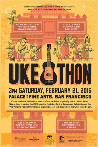 Uke-A-thon Poster