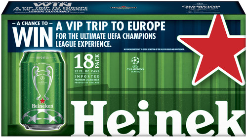Win a VIP trip to Europe for the ultimate UEFA Champions League experience that only Heineken can provide.