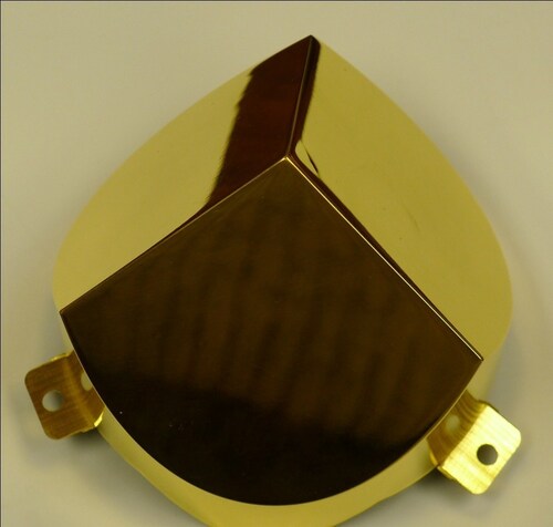 Figure 1. Laser Gold Plated Electroformed Thin Wall Thermal Shield