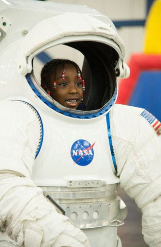 Experience International Space Station with interactive exhibit by NASA at Earth Day Texas.