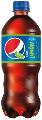Pepsi Limon Made With a Hint of Real Lime Juice