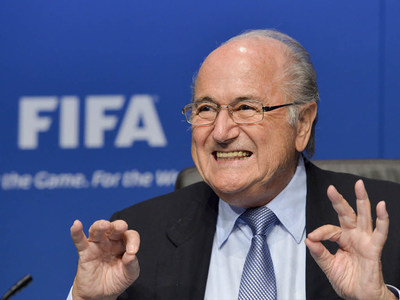 Sepp Blatter FIFA President 1998-2015 (photo: badische-zeitung.de)