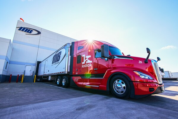 Kodiak Partners with Martin Brower to Autonomously Move Freight for Quick Service Restaurants