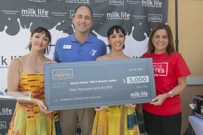 Donacion de Milk Life al YMCA.