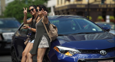 Becky G joins @ToyotaLatino for Musica y Destinos con Toyota at Lollapalooza.