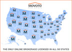 With an eye on providing the most comprehensive real estate services in the US, Movoto Real Estate expands its brokerage to all 50 states