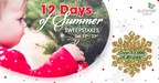 Summer Infant Gives Fans the Chance to Win Some Newly Revealed Products in Their 8th Annual 12 Days of Summer Holiday Sweepstakes