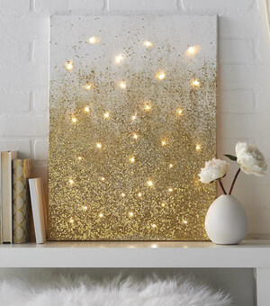 Add Light with DIY Decor