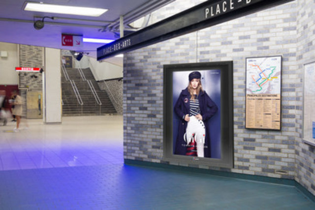 Astral Affichage lance un réseau de 50 Lumiquais numériques dans le métro de Montréal