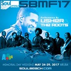 17th Annual Soul Beach Music Festival Hosted by Aruba Announces Superstar Headliner Usher and The Roots