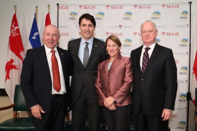 L'Université McGill annonce un don transformateur de 20 millions $ pour l'Institut et hôpital neurologiques de Montréal