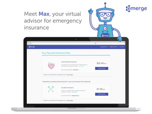 Emerge Launches New Online Tool, 'Max,' Allowing Consumers Instant Access to Emergency Insurance