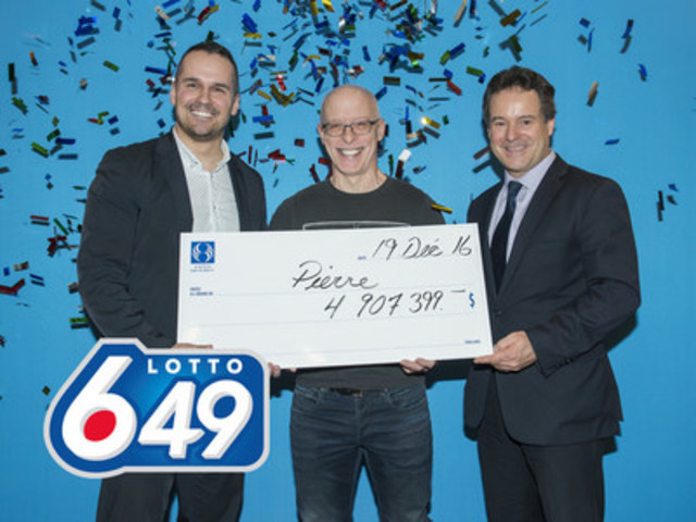 4 907 399 $ - Lotto 6/49 : Loto-Québec retrouve un des millionnaires recherchés!