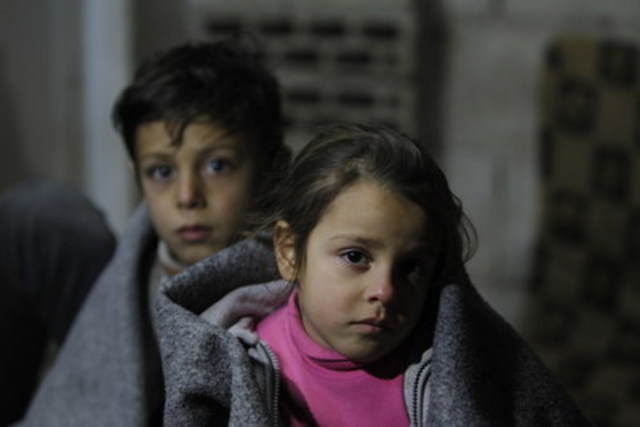 La vie de millions d'enfants en déplacement est en danger à l'approche de l'hiver rigoureux en Syrie, en Iraq et dans la région avoisinante
