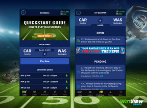 Live TV Sports Play Along App WinView Games Announces Sponsorship With PepsiCo To Start This Holiday Season