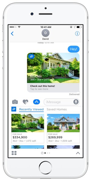 Zillow Makes Co-Shopping For Homes Easier with a New App Functionality Through iMessage