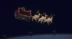 Flying Santa And His Reindeer Spotted Nightly Over Winter Fest OC