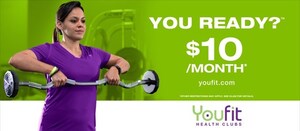 Youfit Health Clubs Kicks Off 2017 with YOU READY? Campaign
