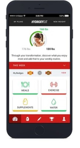 Hydroxycut Announces New Weight Loss Support App and Study Why Losing Weight is #1 New Year's Resolution