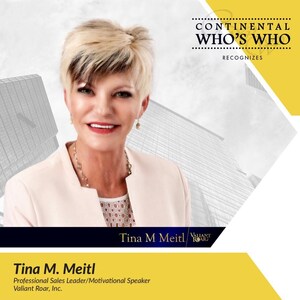 Tina M. Meitl is recognized by Continental Who's Who