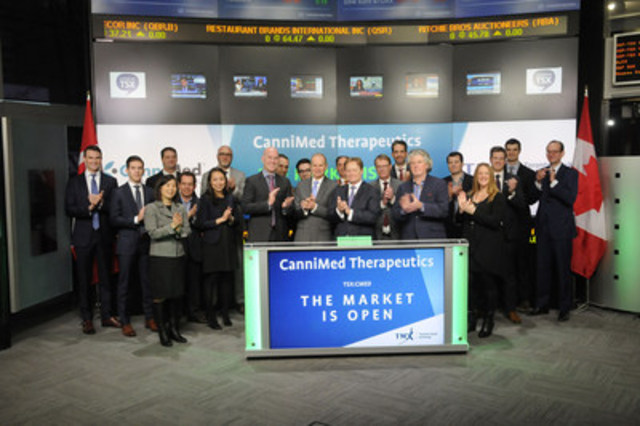 CanniMed Therapeutics Inc. Opens the Market