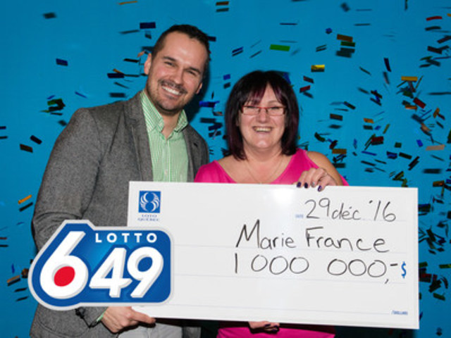 1 000 000 $ - Une Montréalaise réclame un million garanti du Lotto 6/49 la journée de sa fête!