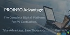 Solar Contractors Cut Significant 'Soft Costs' With PROINSO's New Software Platform