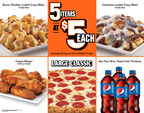 "Best Value in America" * QSR Chain Introduces New Family-Sized Value Menu with 5 Items at $5 Each