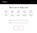 L'Oréal Hair Colorist/Paris Live Chat Consultation Tool Offers The Ultimate Personalized Hair Color Experience