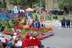 Lucy Pet's Gnarly Crankin' K9 Wave Maker 2017 Tournament of Roses Parade Float Complete With Surfin' Doggies Wins the Parades' Extraordinaire Trophy and Becomes International Media Darling