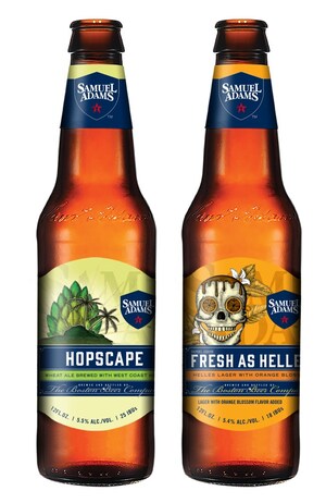 Samuel Adams Disrupts Traditional Beer Calendar and Introduces Two New Brews for One Season: Hopscape and Fresh as Helles