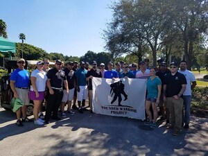 Police Officers and City Officials Honor Veterans Served by Wounded Warrior Project