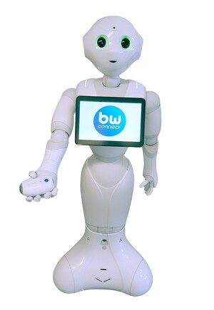 SoftBank Robotics' life assistant, Pepper, comes equipped with BewellConnect® solutions