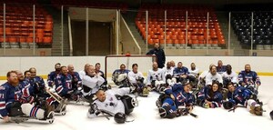 Veterans Take on Sled Hockey with Ohio Warriors, Wounded Warrior Project