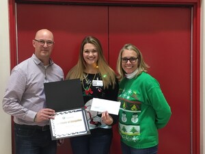 NASCAR Tech Student Receives Outstanding Student Award