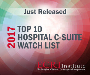 ECRI Institute Preps Hospital Leaders on Top 10 Technology Issues to Watch in 2017