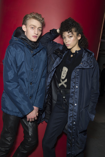 Belstaff AW17 'Jolly Roger' Presentation, LFWM, Models (PRNewsFoto/Belstaff)