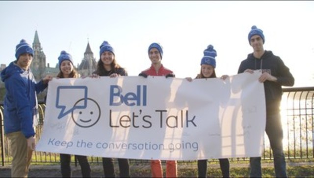 Student-athletes, university sport conferences and Bell Let's Talk team up to grow the mental health conversation on Canadian campuses nationwide