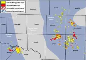 Parsley Energy Announces Midland Basin And Delaware Basin Acquisitions And Introduces 2017 Capital Program And Operating Guidance; Expects Approximately 60% Annual Production Growth In 2017