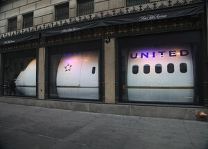 United Polaris Now Arriving at Saks Fifth Avenue's Iconic New York City Windows