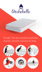 Washabelle Introduces First Washable Memory Foam Mattress For Kids