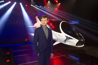 MIAMI, FLORIDA - JANUARY 12: Lexus and Dane DeHaan, star of the upcoming film Valerian and the City of a Thousand Planets, unveil the debut of a model of the SKYJET - a single-seat pursuit craft featured in the film at the Lexus 'Through The Lens' event on January 12, 2017 in Miami, Florida. The SKYJET was premiered as part of an immersive Lexus event in Miami, showcasing the luxury brand's latest products and lifestyle activities.
(Photo by Joe Scarnici for Lexus) (PRNewsFoto/Lexus International)
