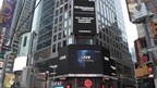 "HYJF" Appears in Times Square