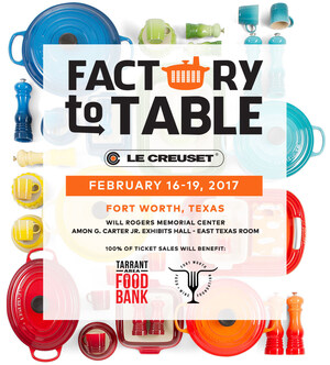 Le Creuset Announces Second Factory-to-Table Sales Event To Be Held At The Fort Worth Will Rogers Memorial Center