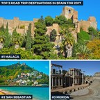 Auto Europe Reveals the Top 3 Road Trip Destinations in Spain for 2017