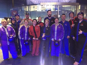 Veterans Fly High While Indoor Skydiving with Wounded Warrior Project