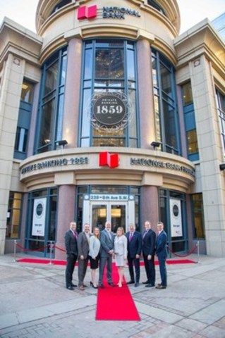 Private Banking 1859 and National Bank Financial Official Opening of Calgary offices in their Permanent Location