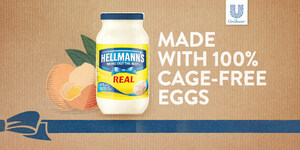 Hellmann's® Mayonnaise And Mayonnaise Dressings Now Use 100% Cage-Free Eggs In The U.S.*, Three Years Ahead Of Schedule